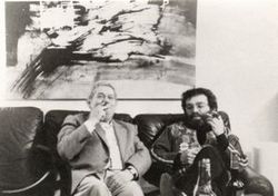 Georges Visat et  Fernando Arrabal
